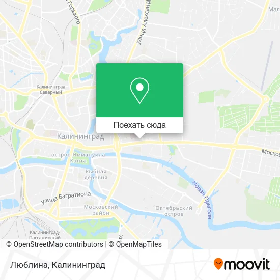 Карта Люблина