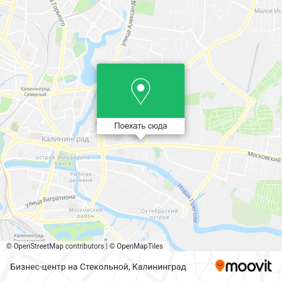 Карта Бизнес-центр на Стекольной