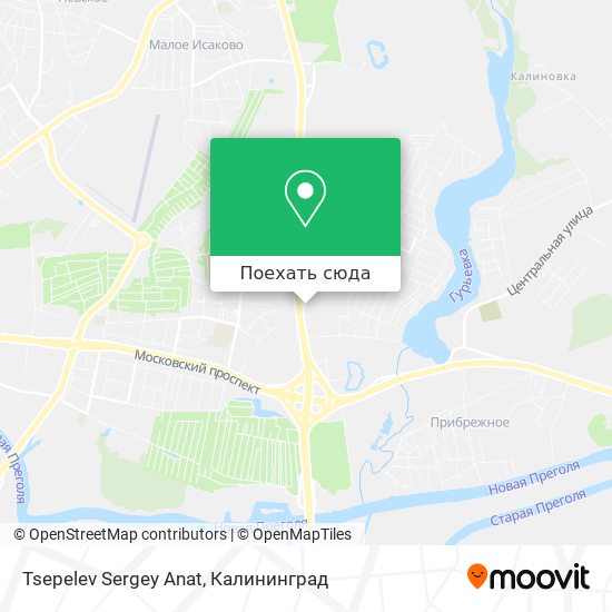 Карта Tsepelev Sergey Anat