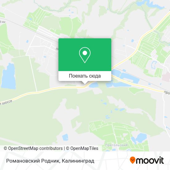 Карта Романовский Родник