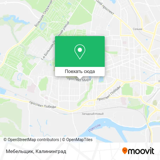 Карта Мебельщик