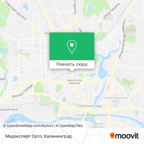 Карта Медэксперт Орто