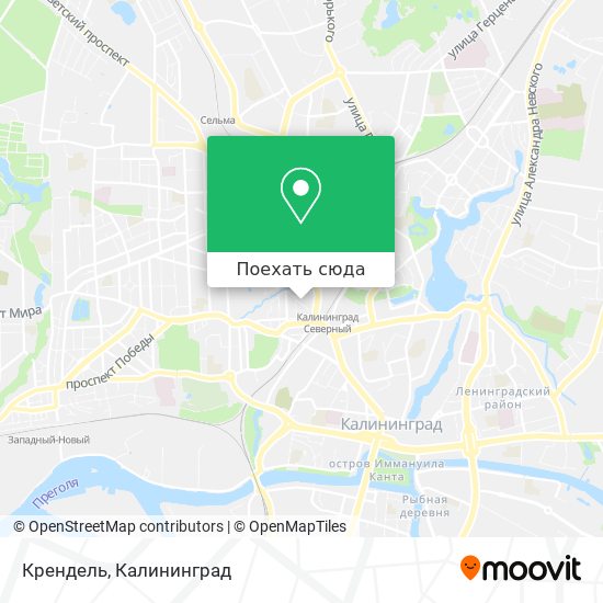Карта Крендель