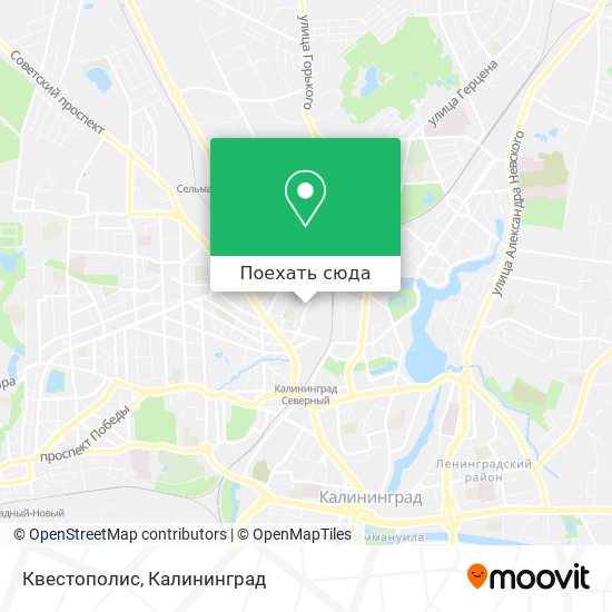 Карта Квестополис