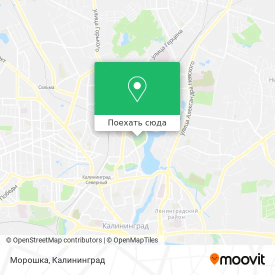 Карта Морошка