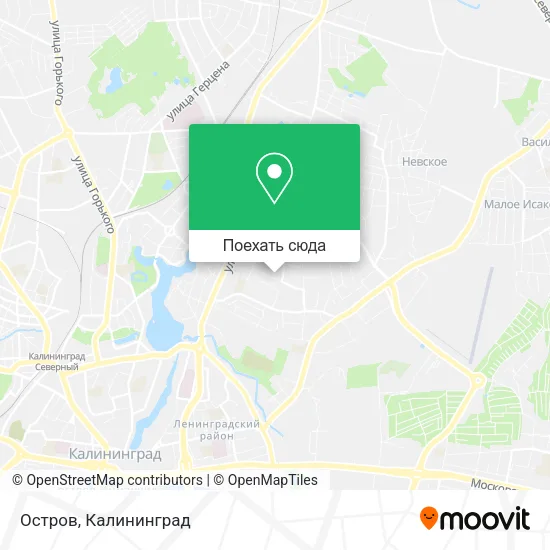 Карта Остров