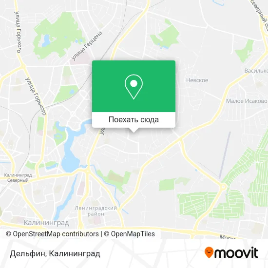 Карта Дельфин