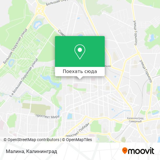Карта Малина