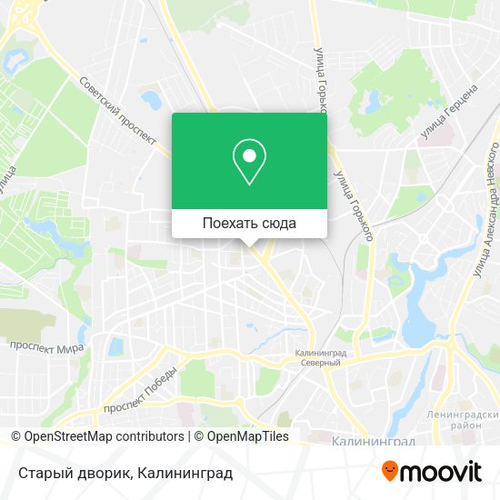 Карта Старый дворик