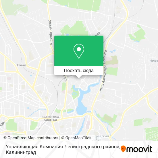 Карта Управляющая Компания Ленинградского района