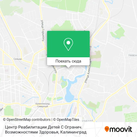 Карта Центр Реабилитации Детей С Огранич. Возможностями Здоровья
