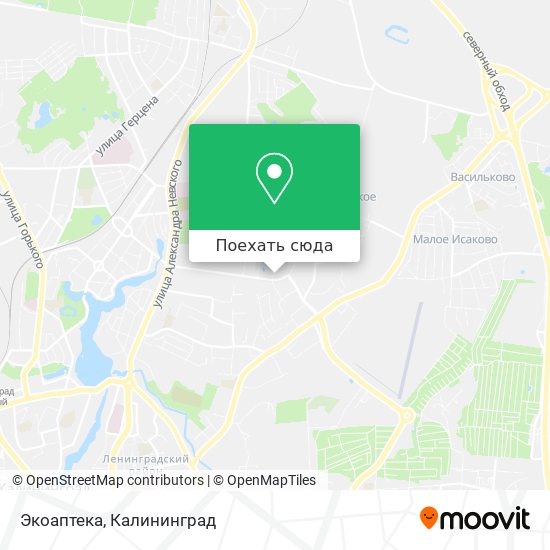 Карта Экоаптека