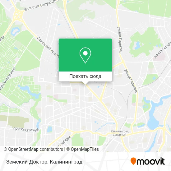 Карта Земский Доктор