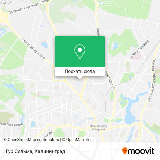 Карта Гур Сельма