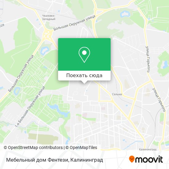 Карта Мебельный дом Фентези