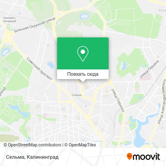 Карта Сельма