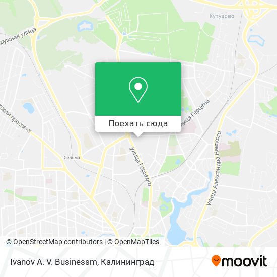 Карта Ivanov A. V. Businessm