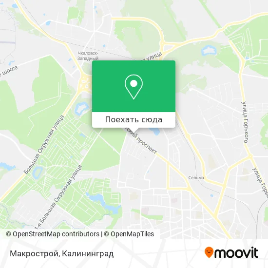 Карта Макрострой