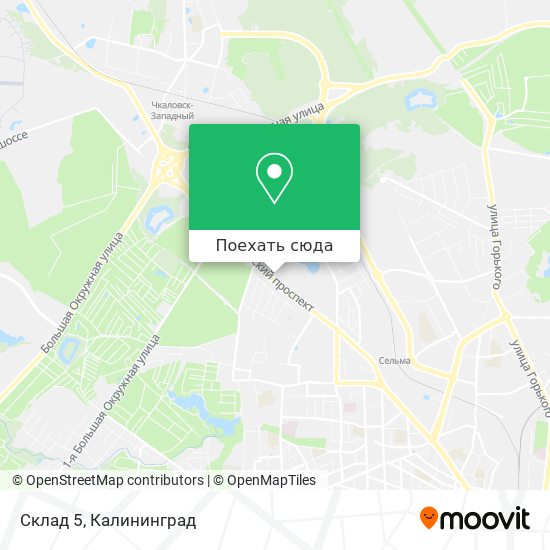 Карта Склад 5