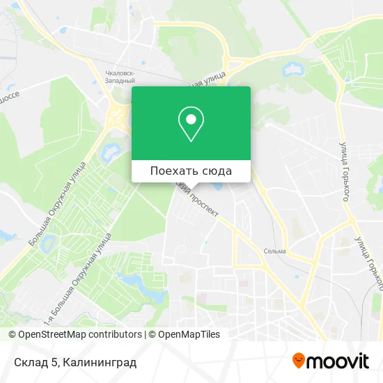 Карта Склад 5