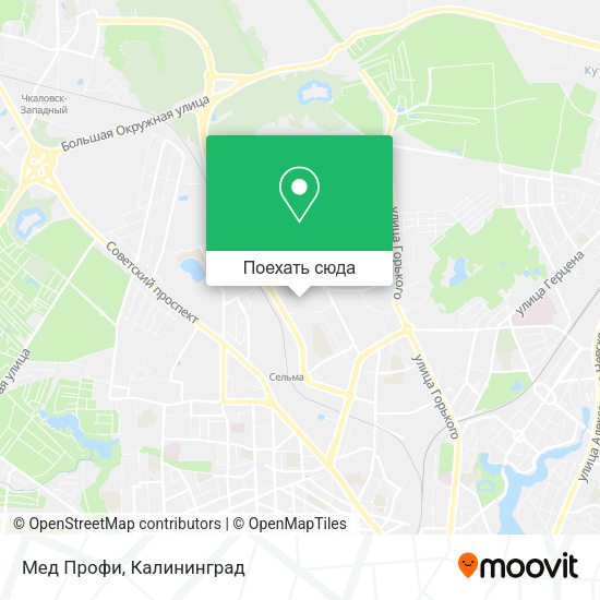Карта Мед Профи