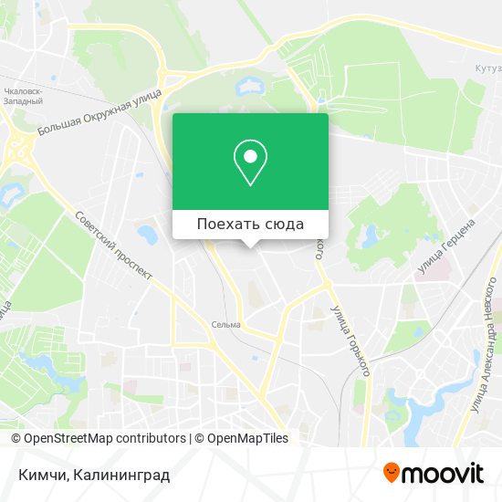 Карта Кимчи