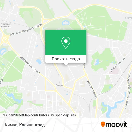 Карта Кимчи