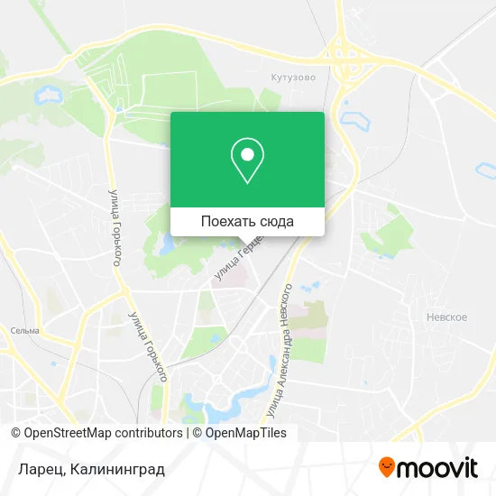Карта Ларец