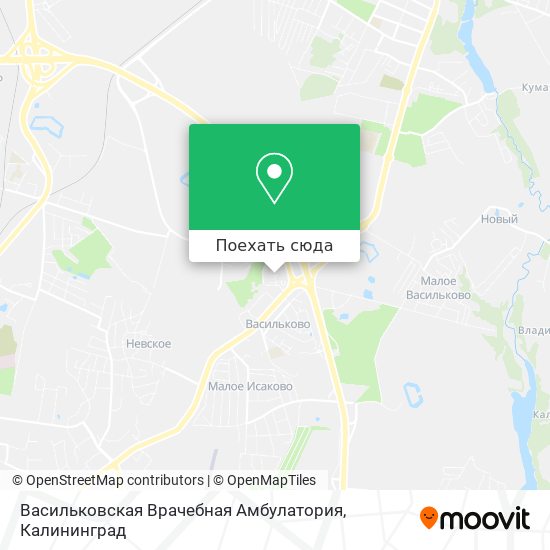 Карта Васильковская Врачебная Амбулатория