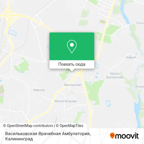Карта Васильковская Врачебная Амбулатория