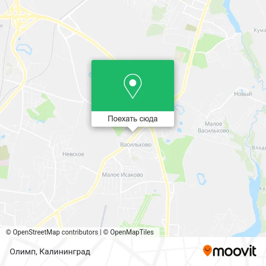Карта Олимп