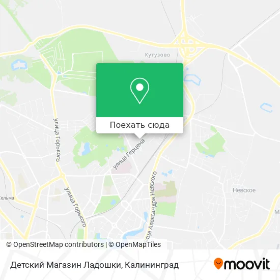 Карта Детский Магазин Ладошки