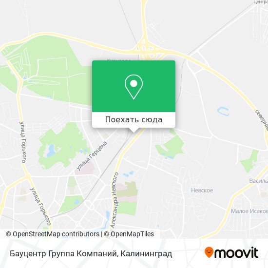 Карта Бауцентр Группа Компаний