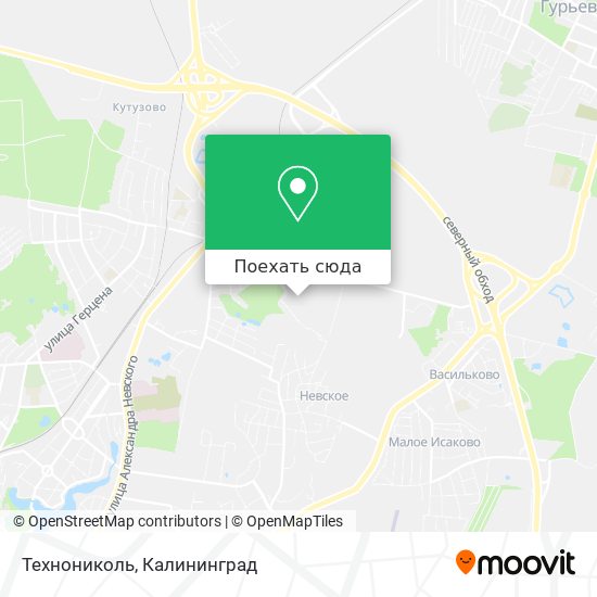 Карта Технониколь
