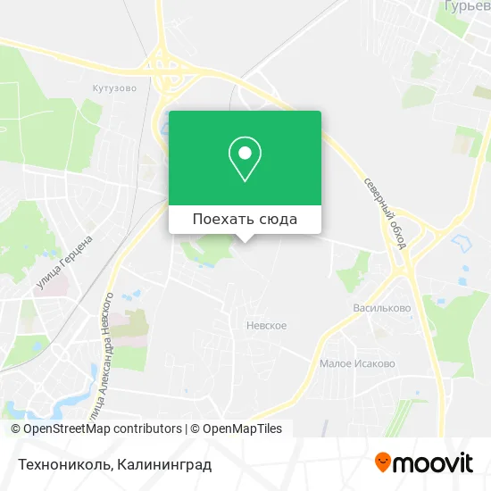 Карта Технониколь