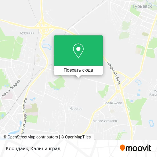 Карта Клондайк