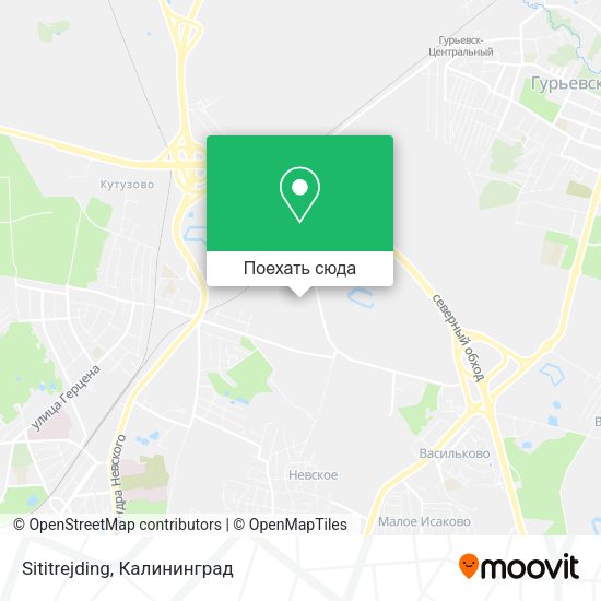 Карта Sititrejding
