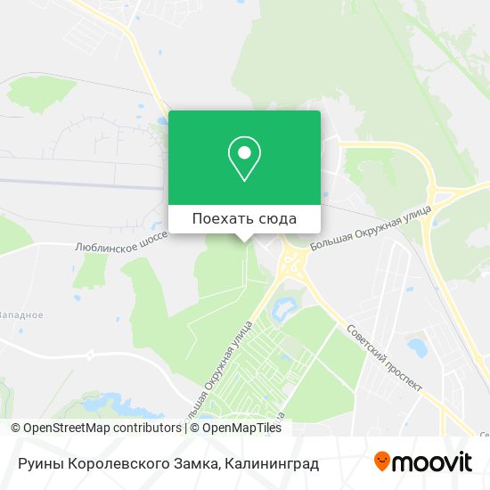 Карта Руины Королевского Замка