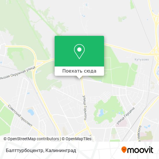 Карта Балттурбоцентр
