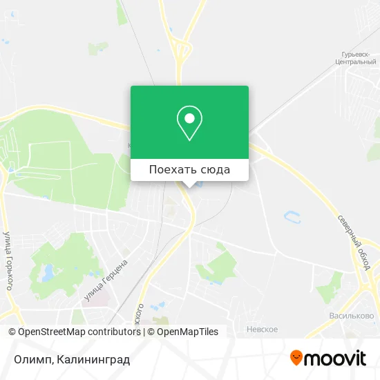 Карта Олимп