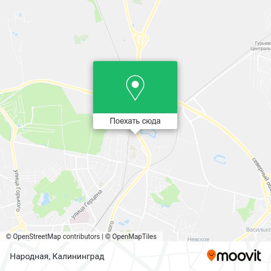 Карта Народная