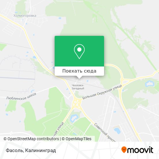 Карта Фасоль
