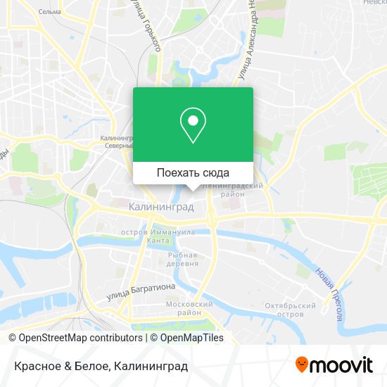 Карта Красное & Белое