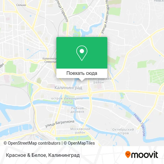 Карта Красное & Белое