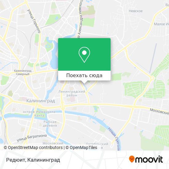 Карта Редюит