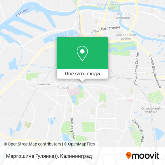 Карта Маргошина Гулянка))