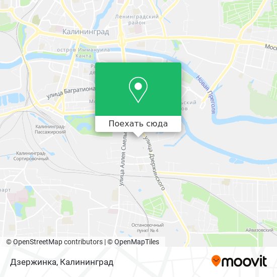 Карта Дзержинка