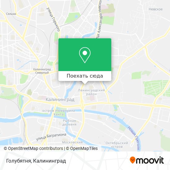 Карта Голубятня