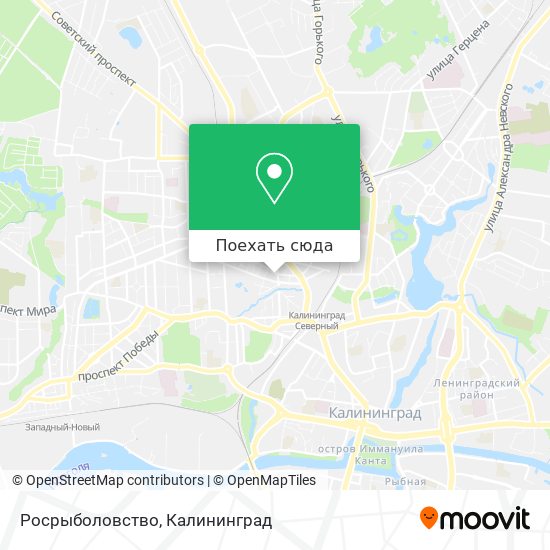 Карта Росрыболовство
