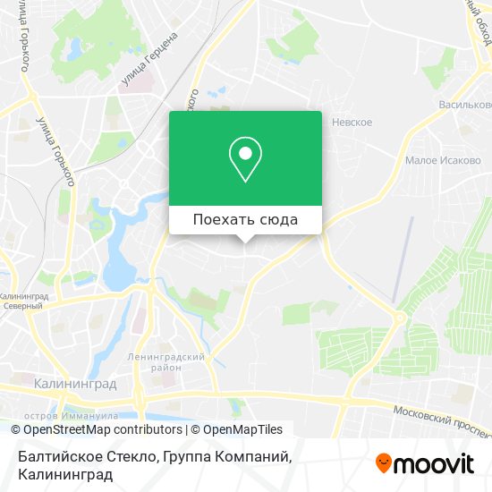Карта Балтийское Стекло, Группа Компаний